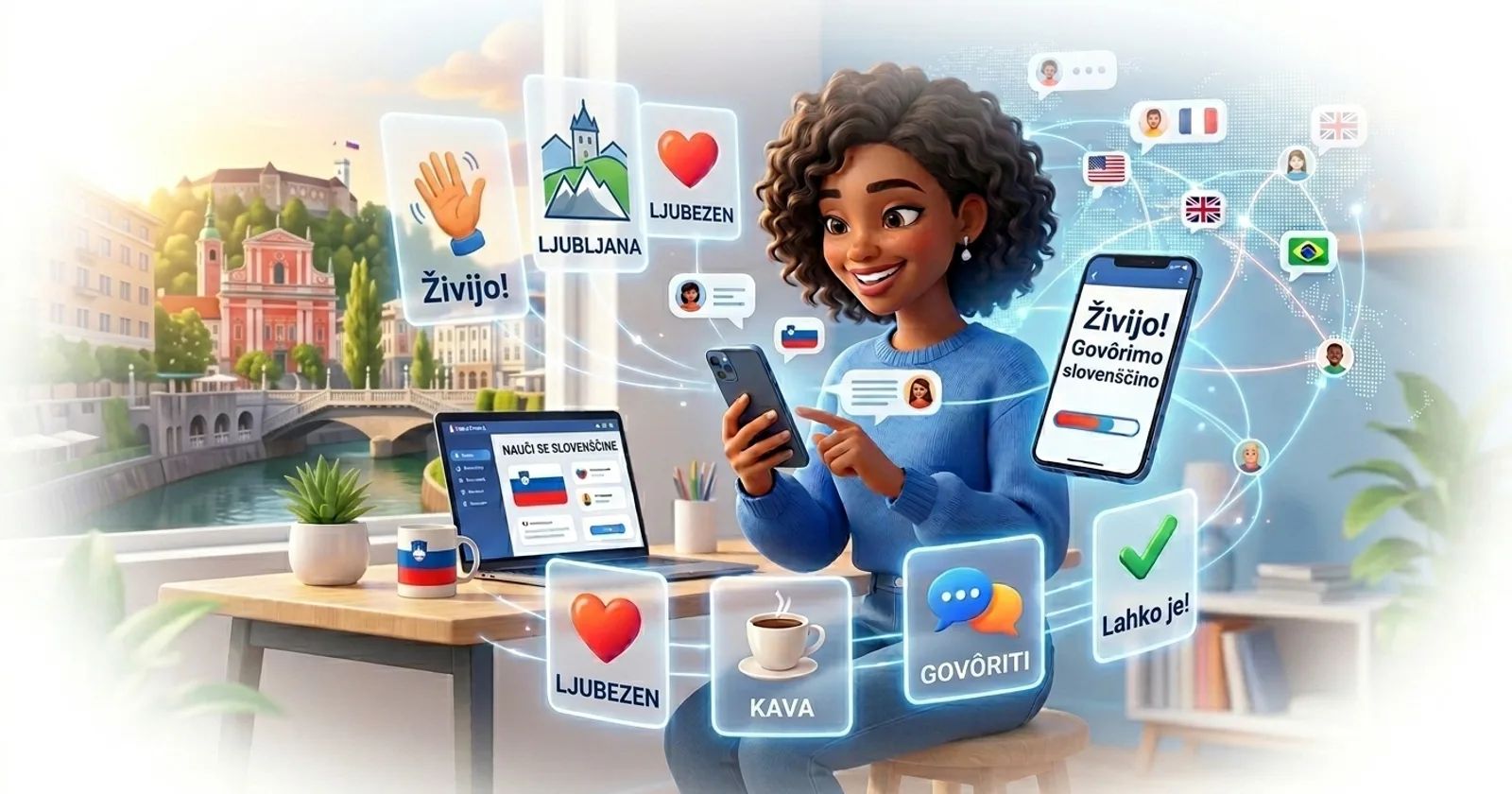 Koyi Basulabe a kan layi tare da Lingocard - katunan koyo, maimaitawa a tazara da horon magana