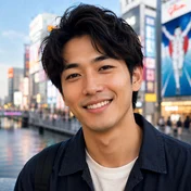 Kenji, a language learner from Osaka